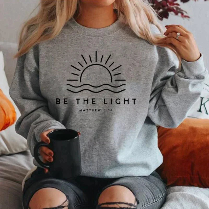 Women "Be The Light" Sweatshirt