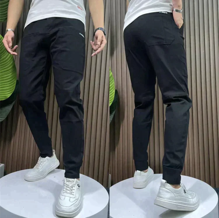 Men Casual Stretchy Trousers