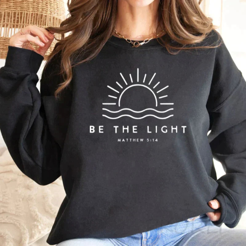 Women "Be The Light" Sweatshirt