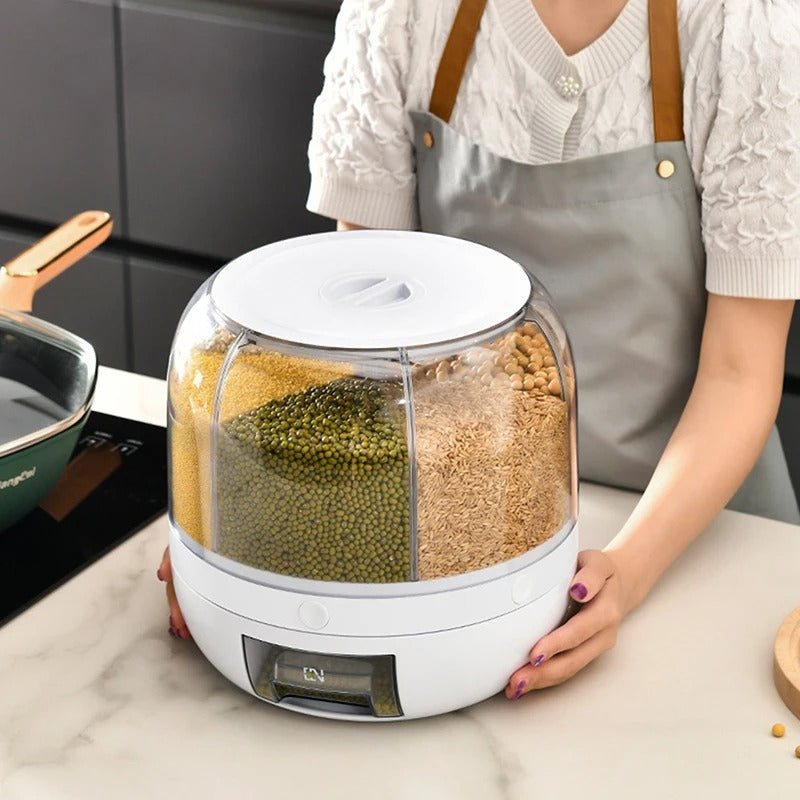 360° Rotating Rice Dispenser