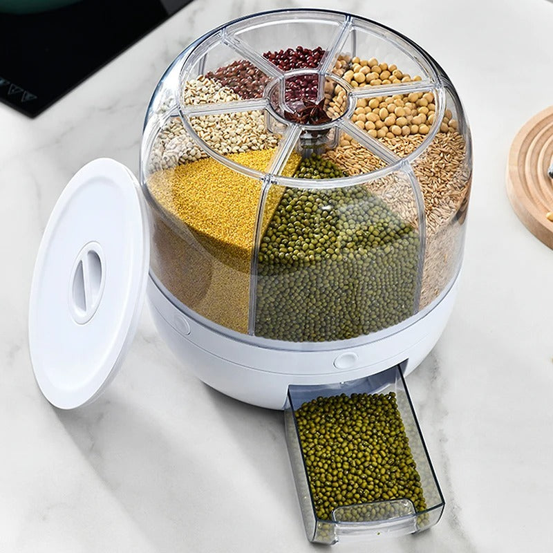 360° Rotating Rice Dispenser