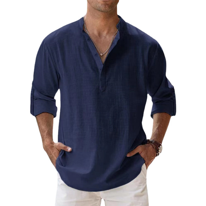 Men Comfort Linen Shirt