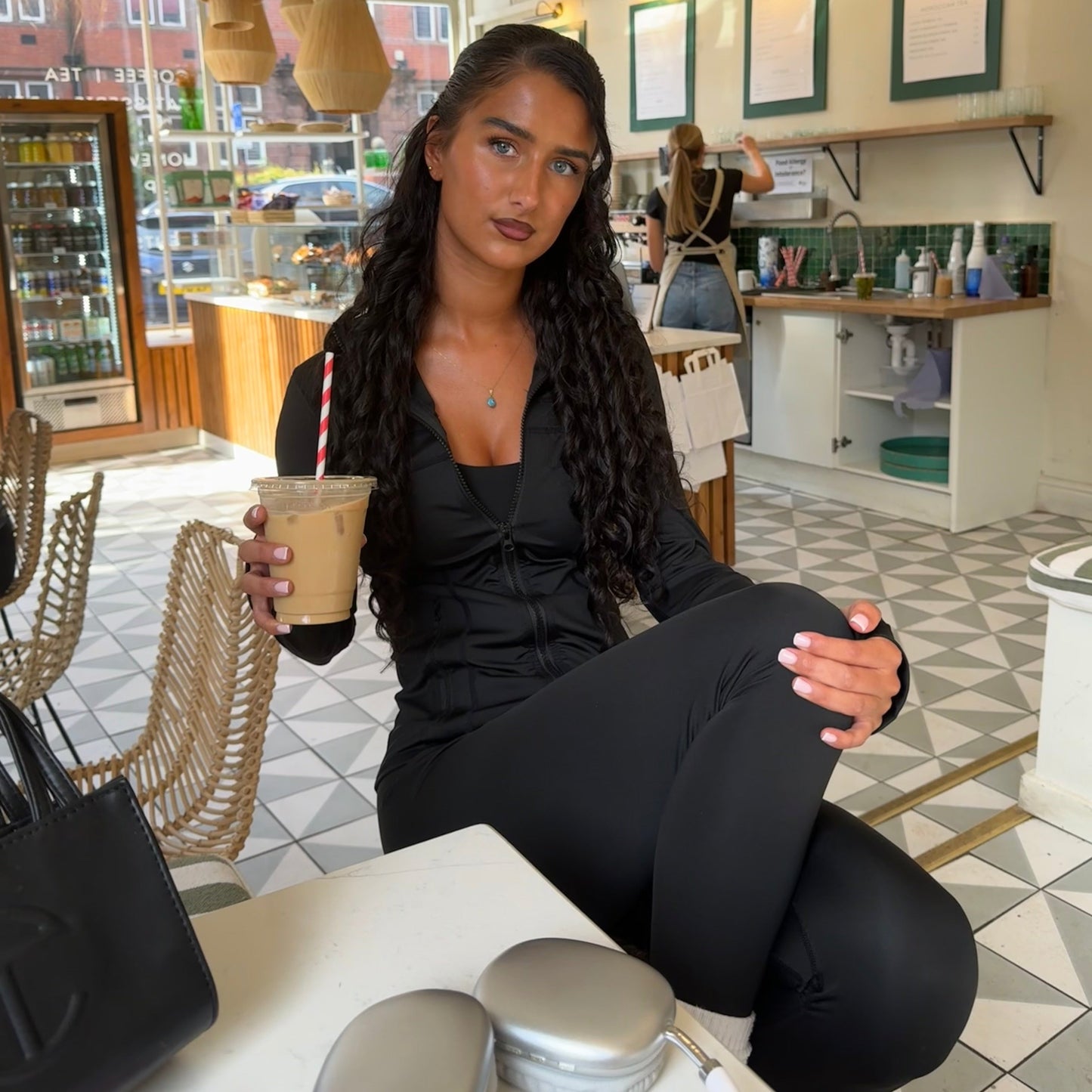 EVERYDAY SEAMLESS LEGGINGS DEEP BLACK