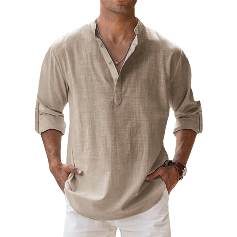 Men Comfort Linen Shirt
