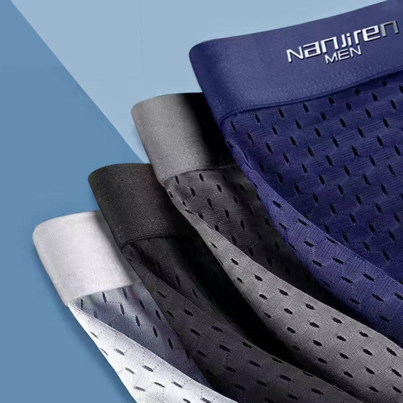 Breathable Boxer Shorts 4 Pieces