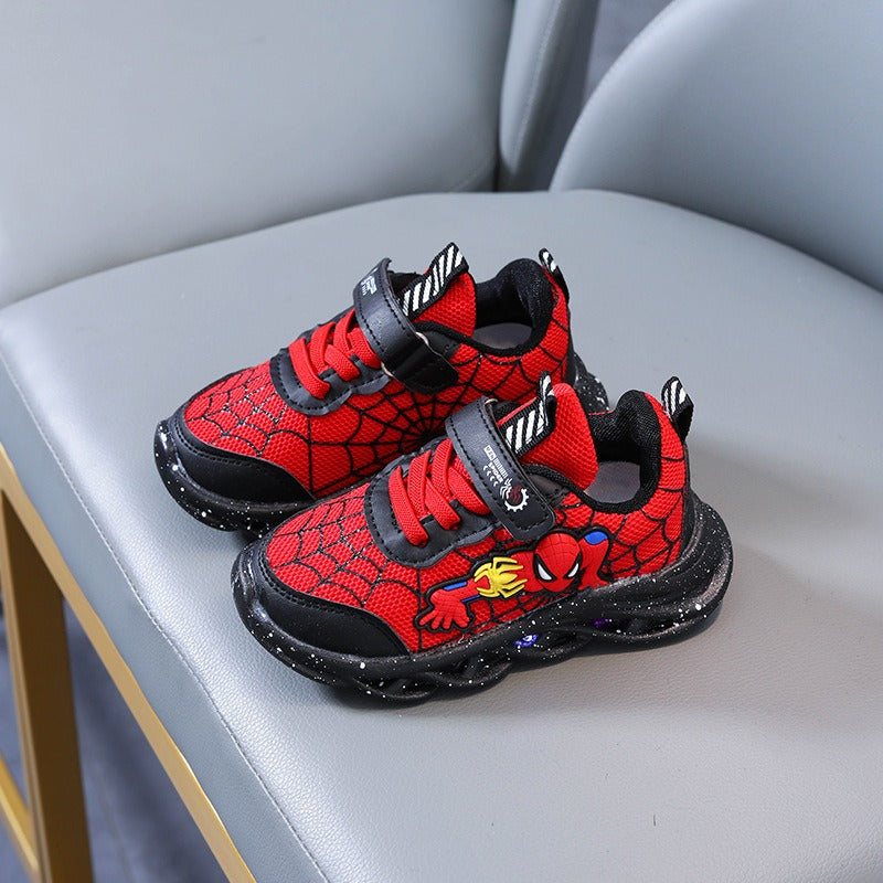 Spidy Boy Light-Up Sneakers