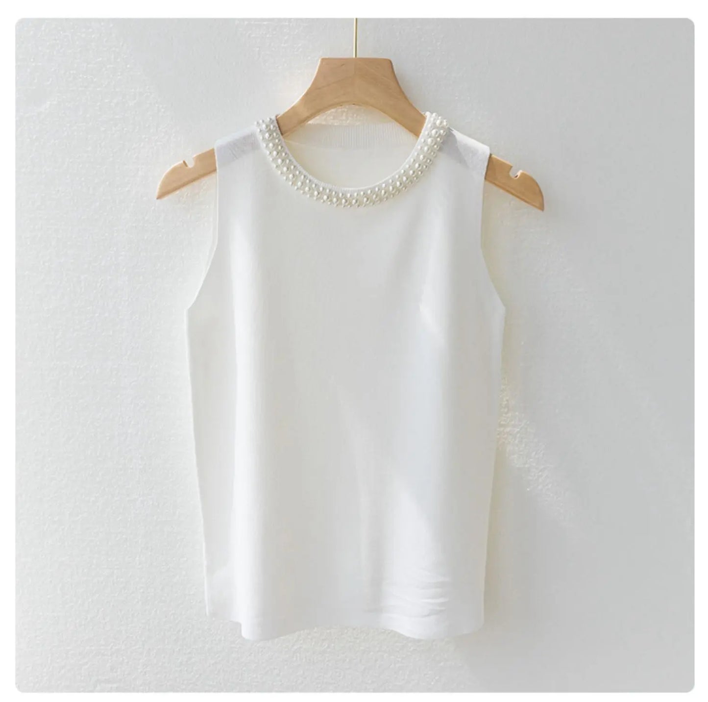 Korea Knitted Vests Women Top