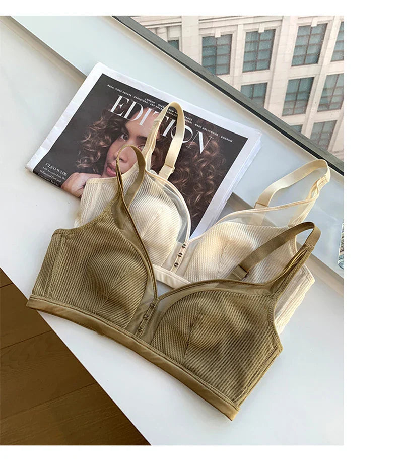 Super Thin Push-Up Bra – Seamless & Wireless Comfort