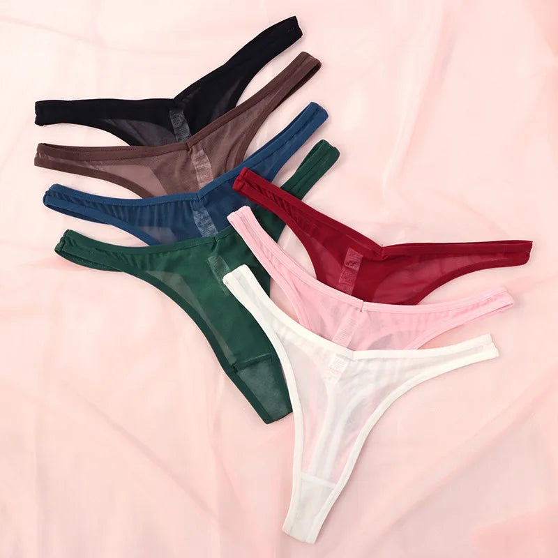 Ultra-Sexy Seamless Thongs – Sheer & Lightweight