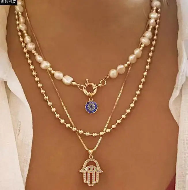 Sparkling Fashion Pendant Necklace