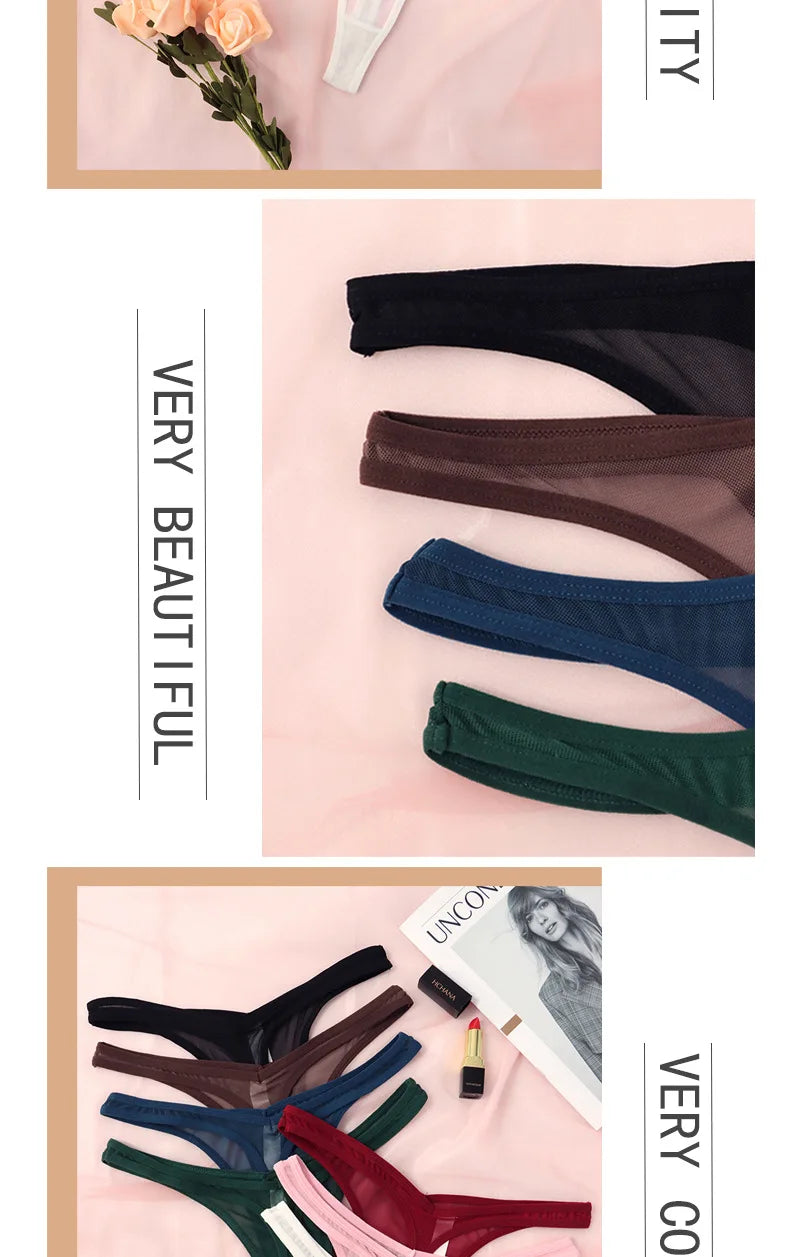 Ultra-Sexy Seamless Thongs – Sheer & Lightweight