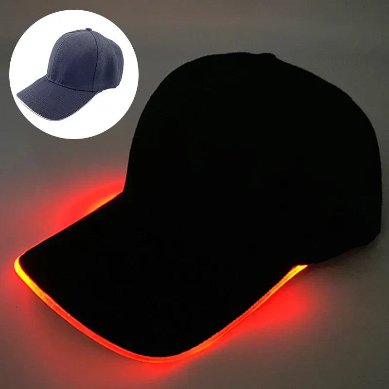 LED Flashing Baseball Hat