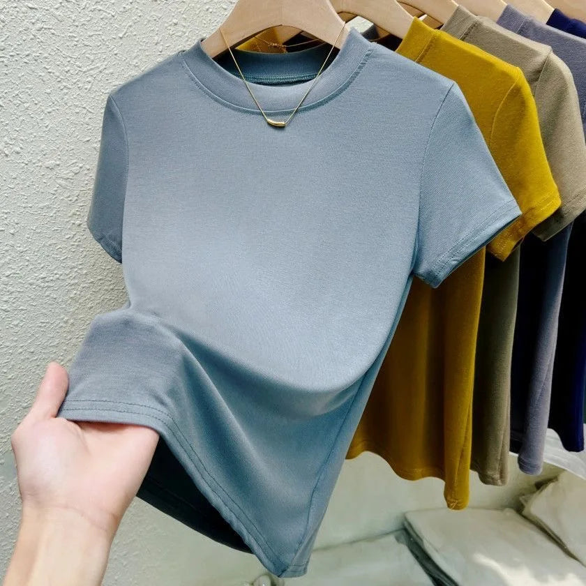 Casual Crew Neck Tee