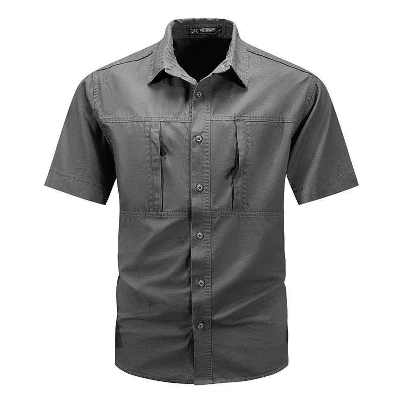 Summer Men’s Cargo Shirt