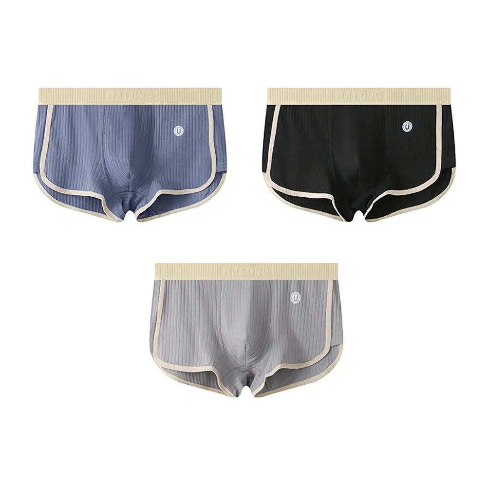 Cotton Striped Men's Boxers