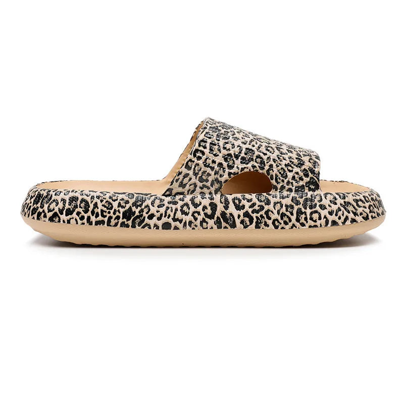 Women’s Leopard Print Indoor Slippers