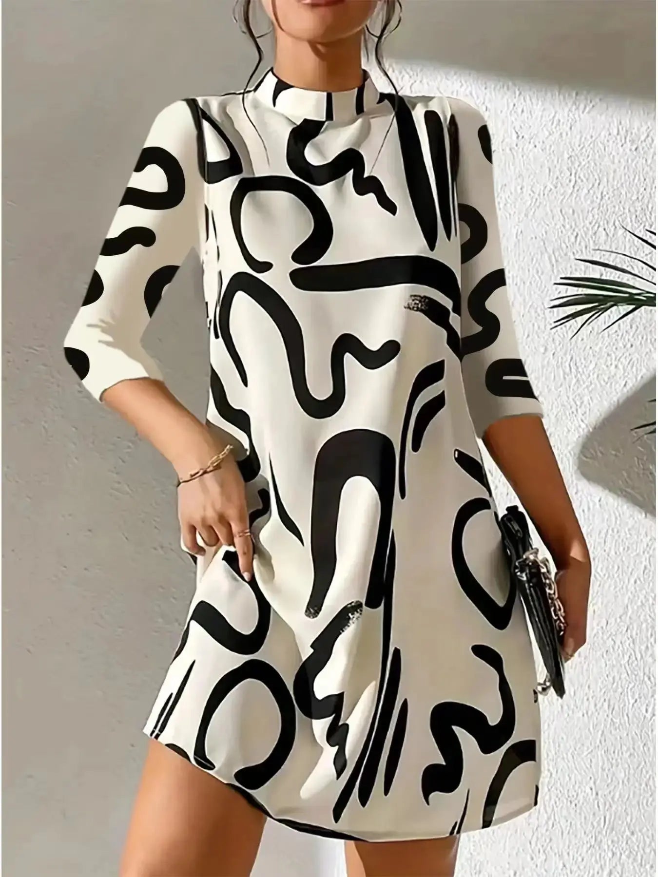 Stylish Mini Office Dress