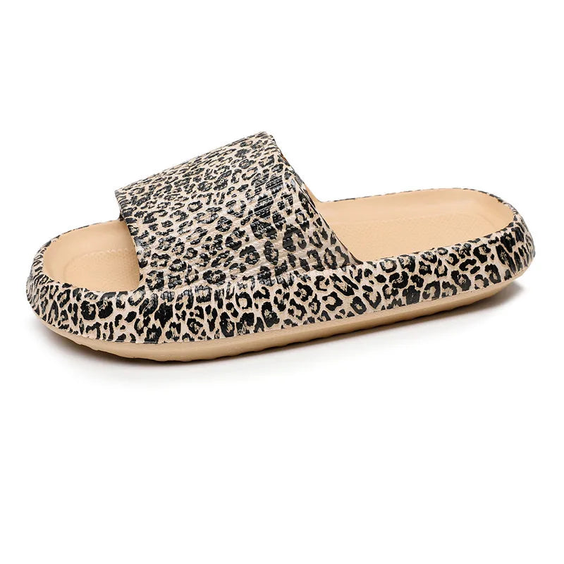 Women’s Leopard Print Indoor Slippers