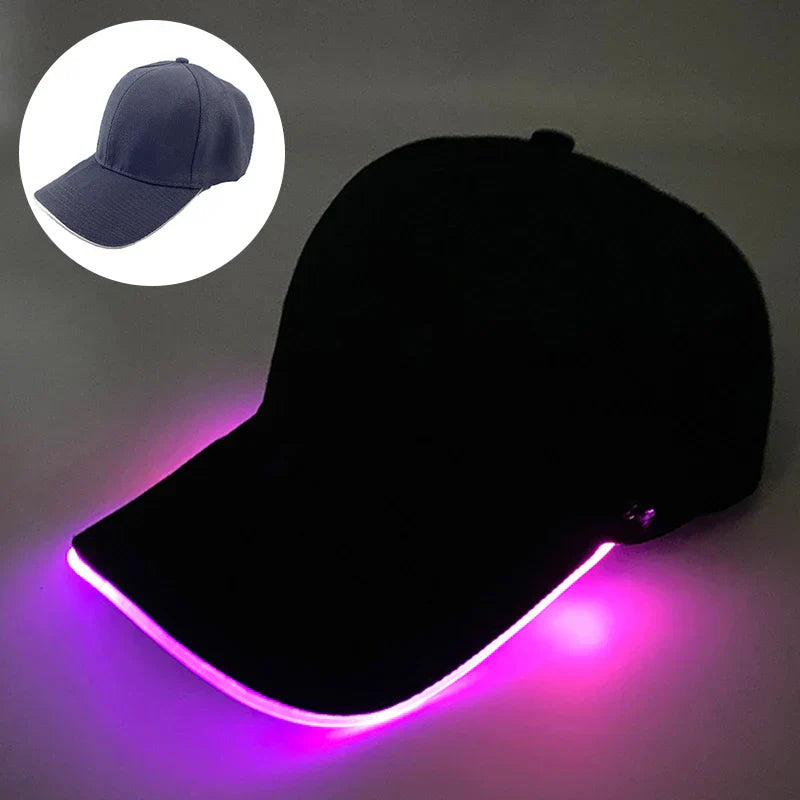 LED Flashing Baseball Hat