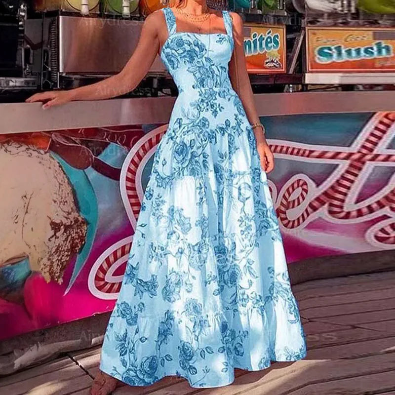 Summer Camisole Maxi Dress
