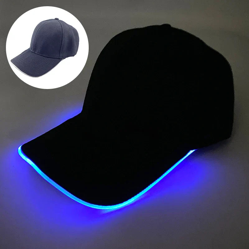 LED Flashing Baseball Hat