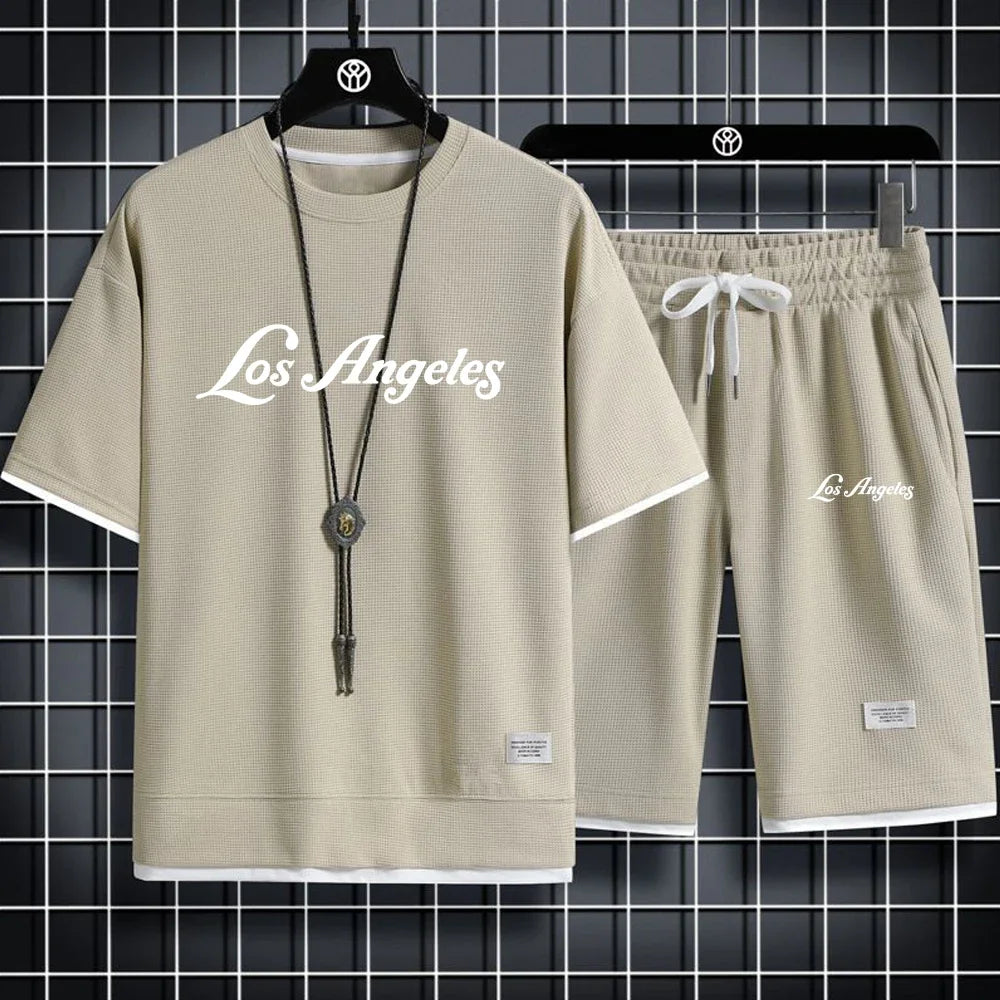 Loss Angeles Print Sports Set