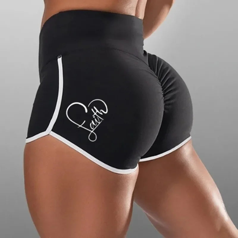 Women's High Waist Shorts