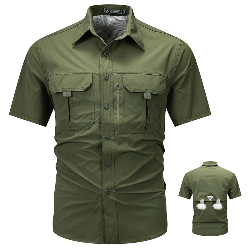 Summer Men’s Cargo Shirt