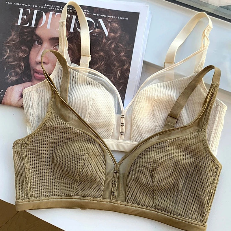 Super Thin Push-Up Bra – Seamless & Wireless Comfort