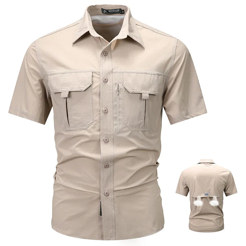 Summer Men’s Cargo Shirt