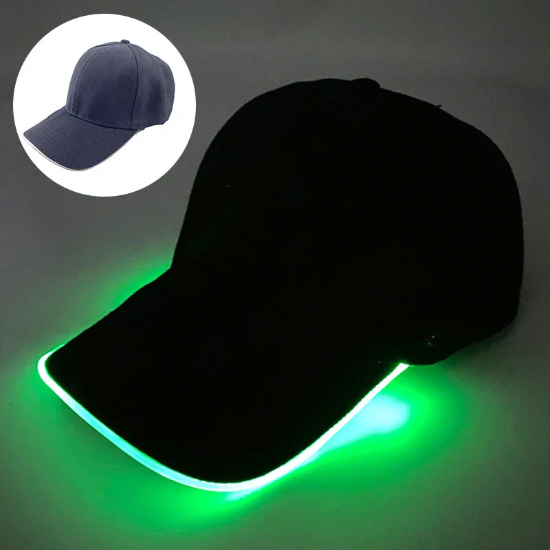 LED Flashing Baseball Hat