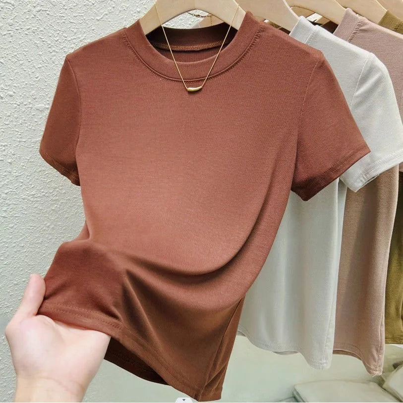 Casual Crew Neck Tee