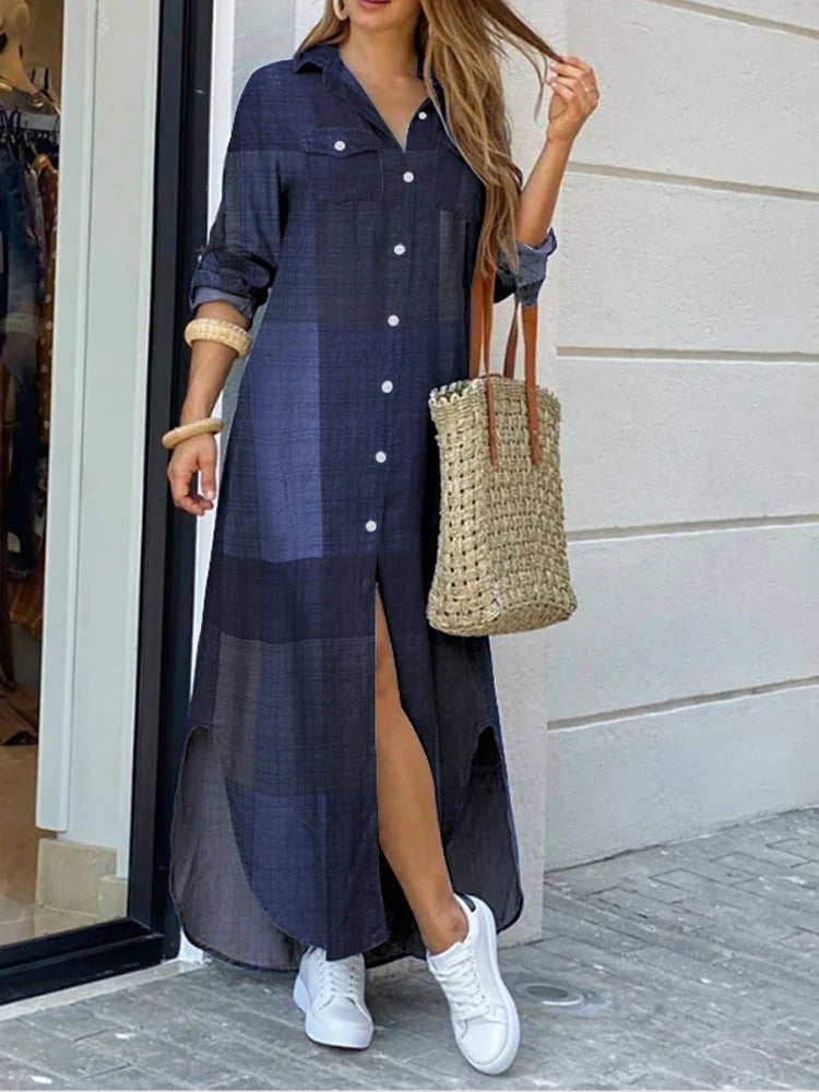 Autumn Leopard Party Dress