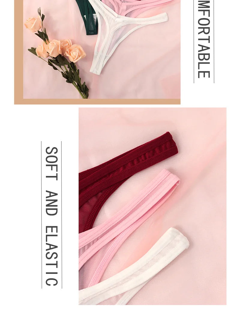 Ultra-Sexy Seamless Thongs – Sheer & Lightweight