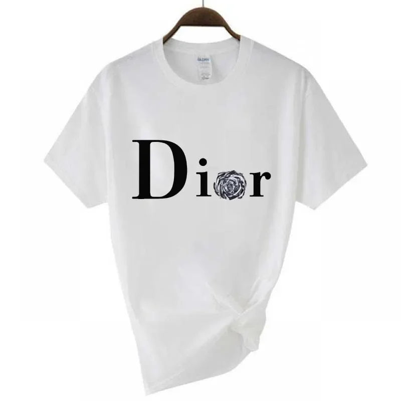 Fashionable Letter Print Tee