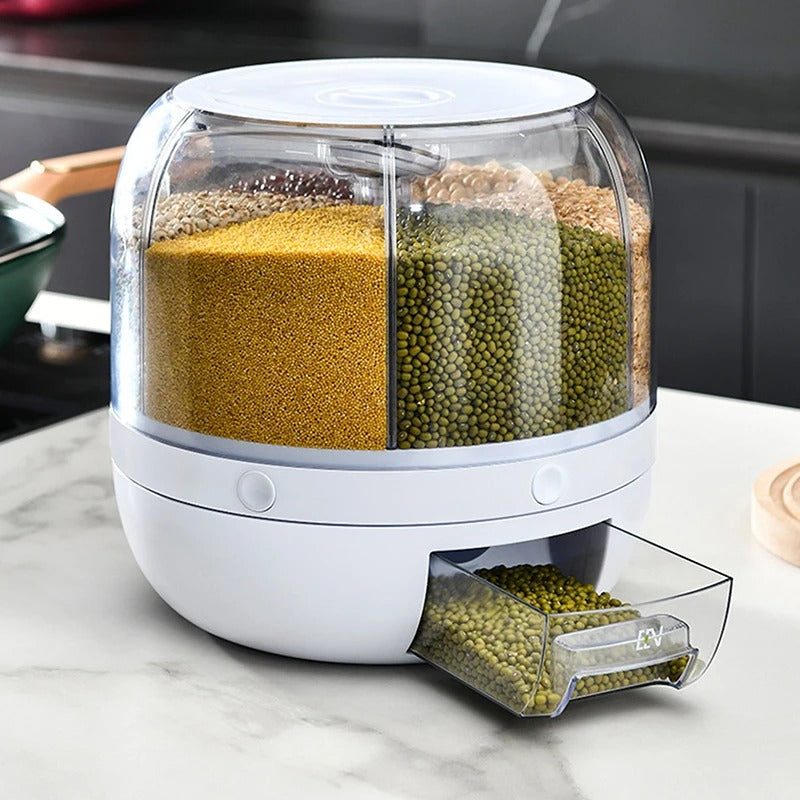 360° Rotating Rice Dispenser