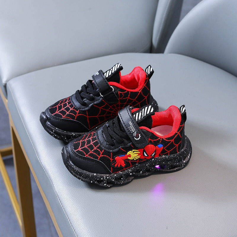 Spidy Boy Light-Up Sneakers