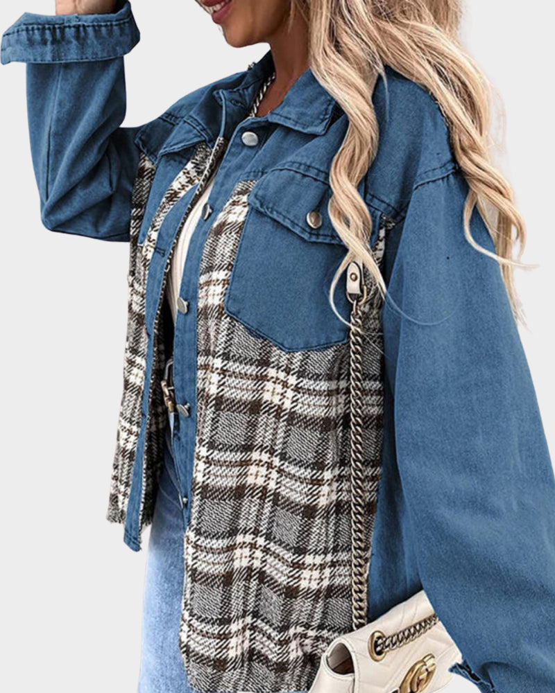 Trendy Saph Denim Jacket