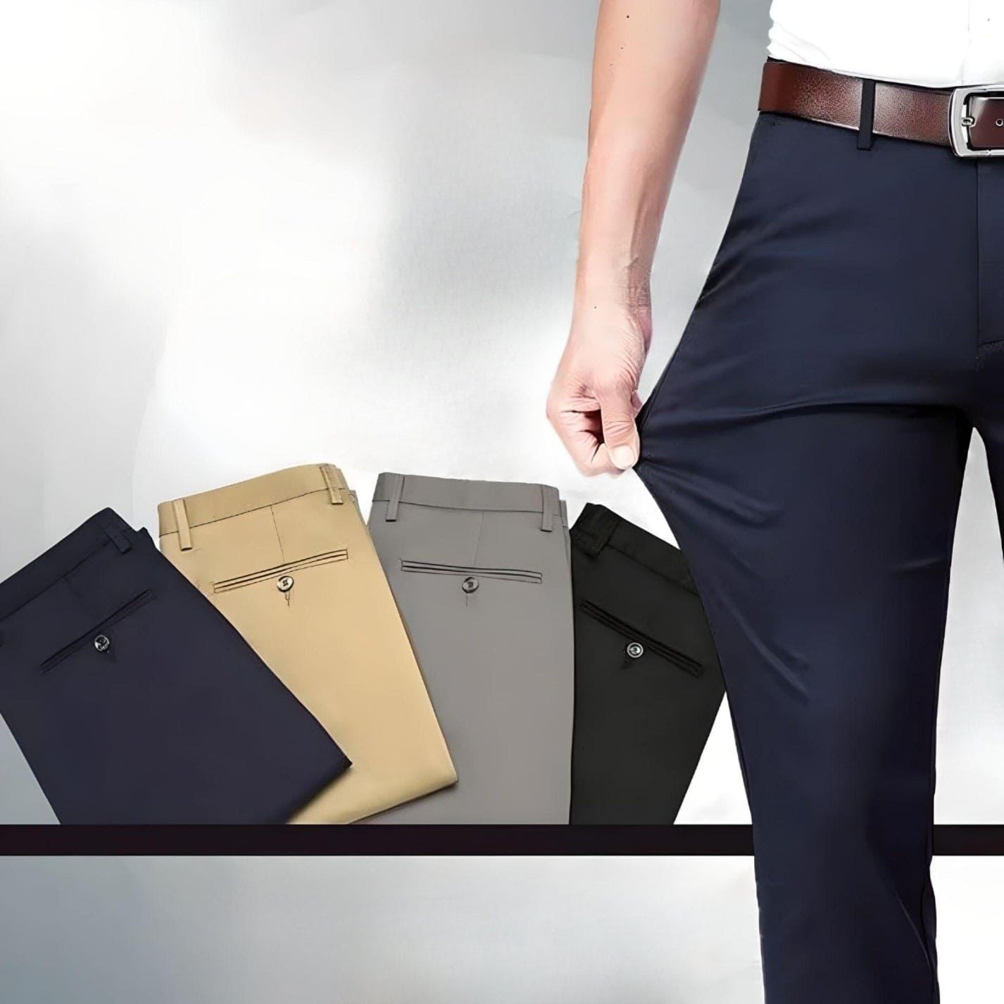 Men Comfort Stretchy Pants
