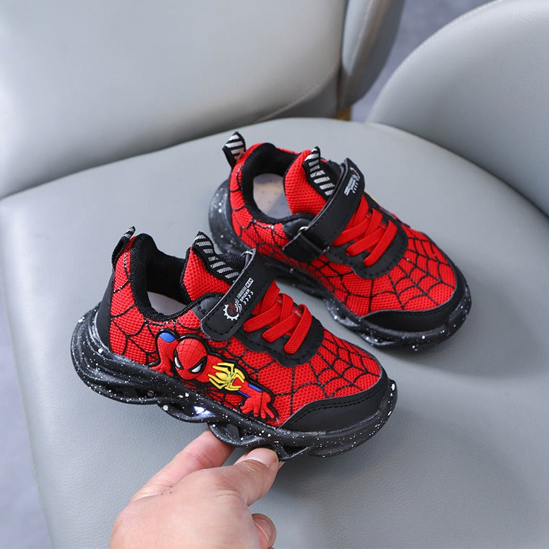 Spidy Boy Light-Up Sneakers
