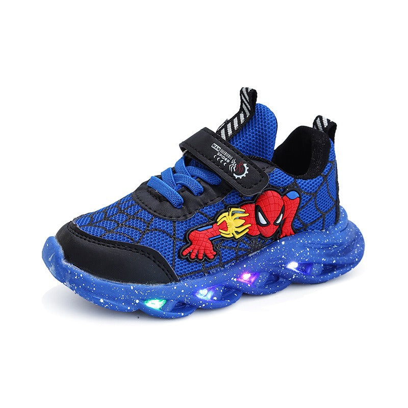 Spidy Boy Light-Up Sneakers