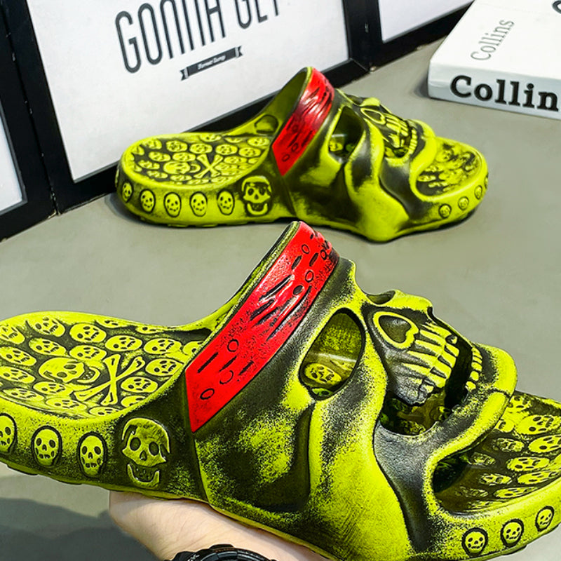 Skull Styling Men Slippers