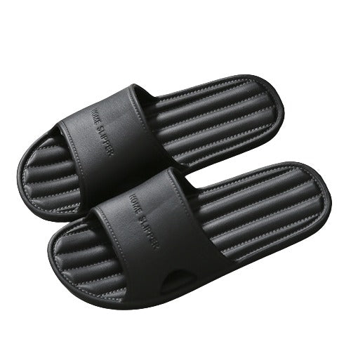 Women Striped Home Slippers