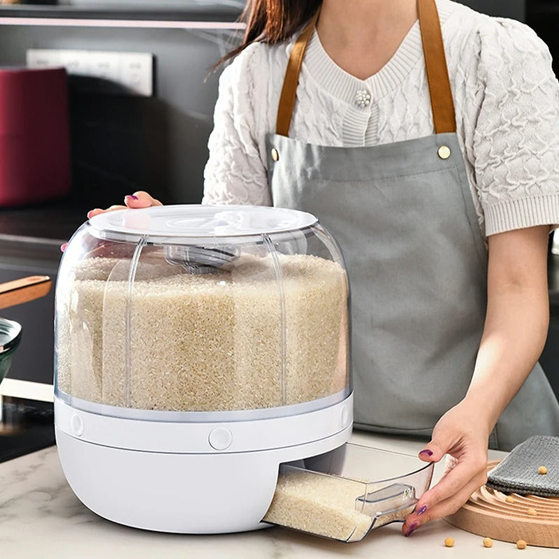 360° Rotating Rice Dispenser