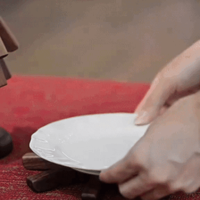 Wooden Folding Trivet Set