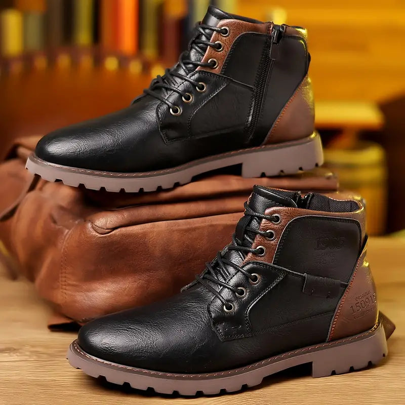 Premium Tim Leather Boots