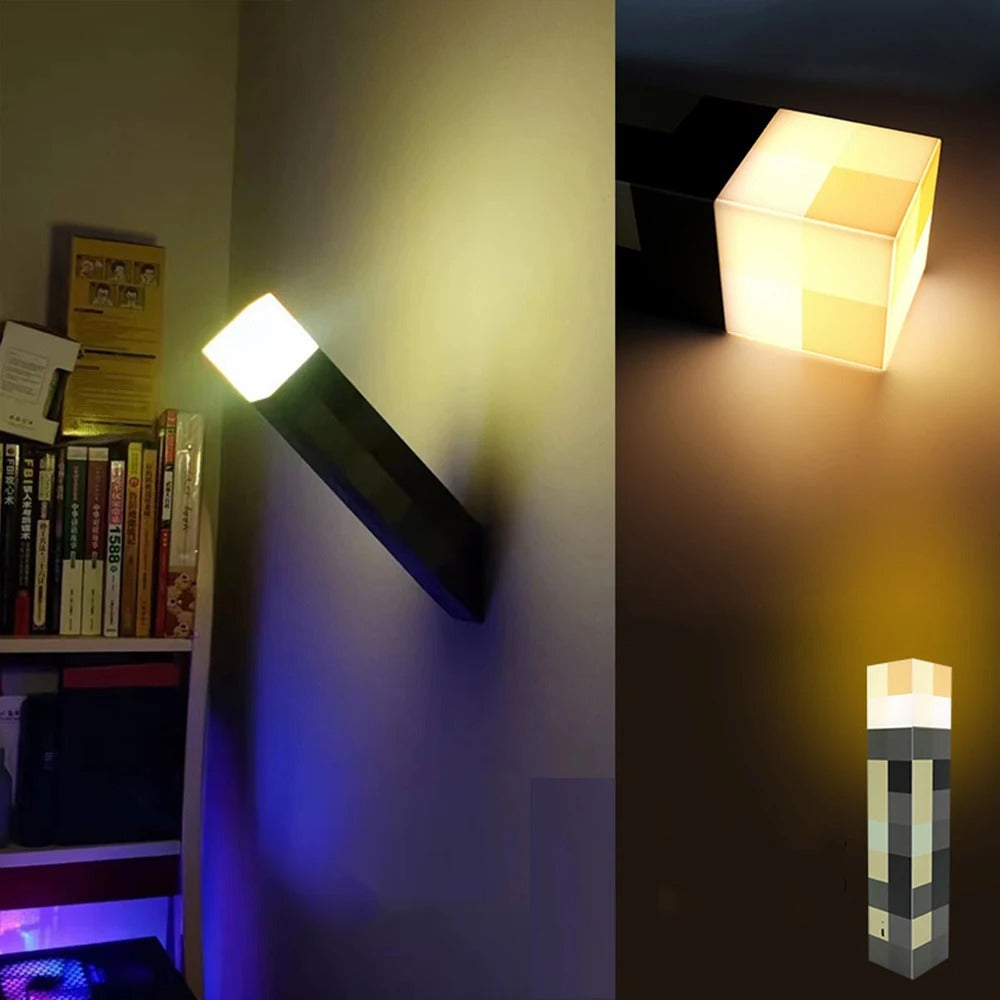 Mini Minecraft Lamp Light