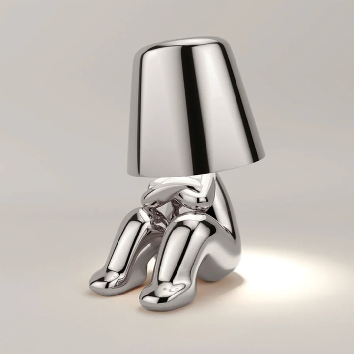 Modern Chrome Desk Lamp