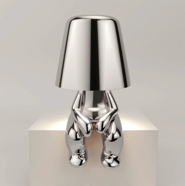 Modern Chrome Desk Lamp