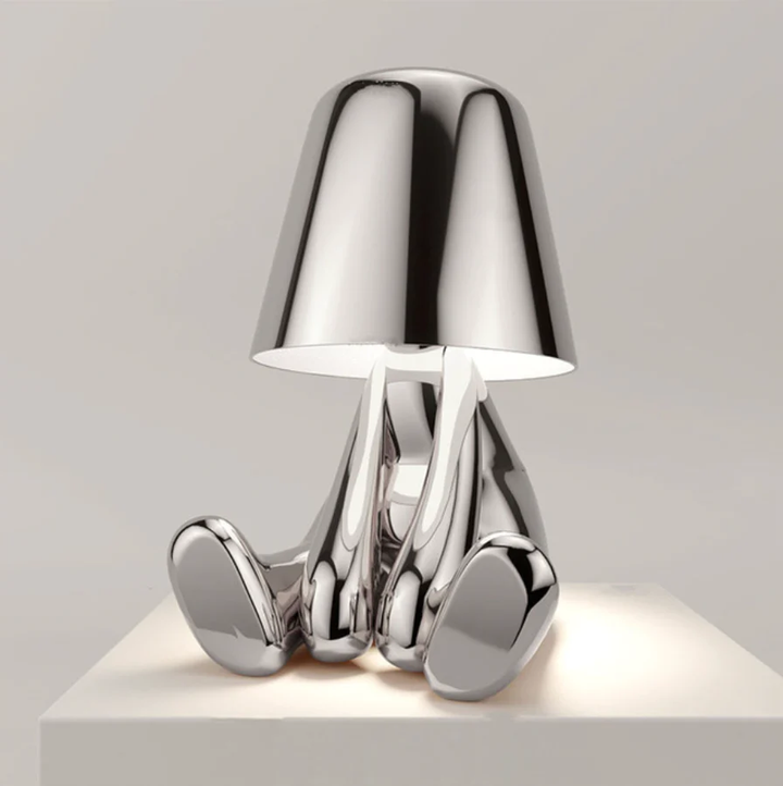 Modern Chrome Desk Lamp